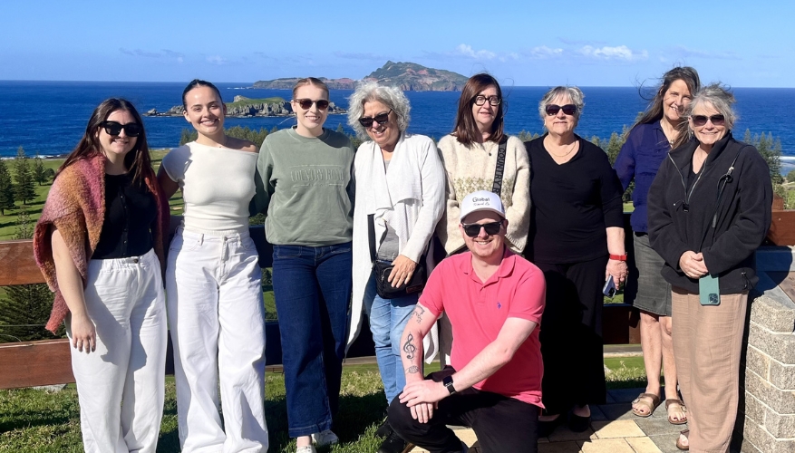 Travellers Choice agents on Norfolk Island famil 